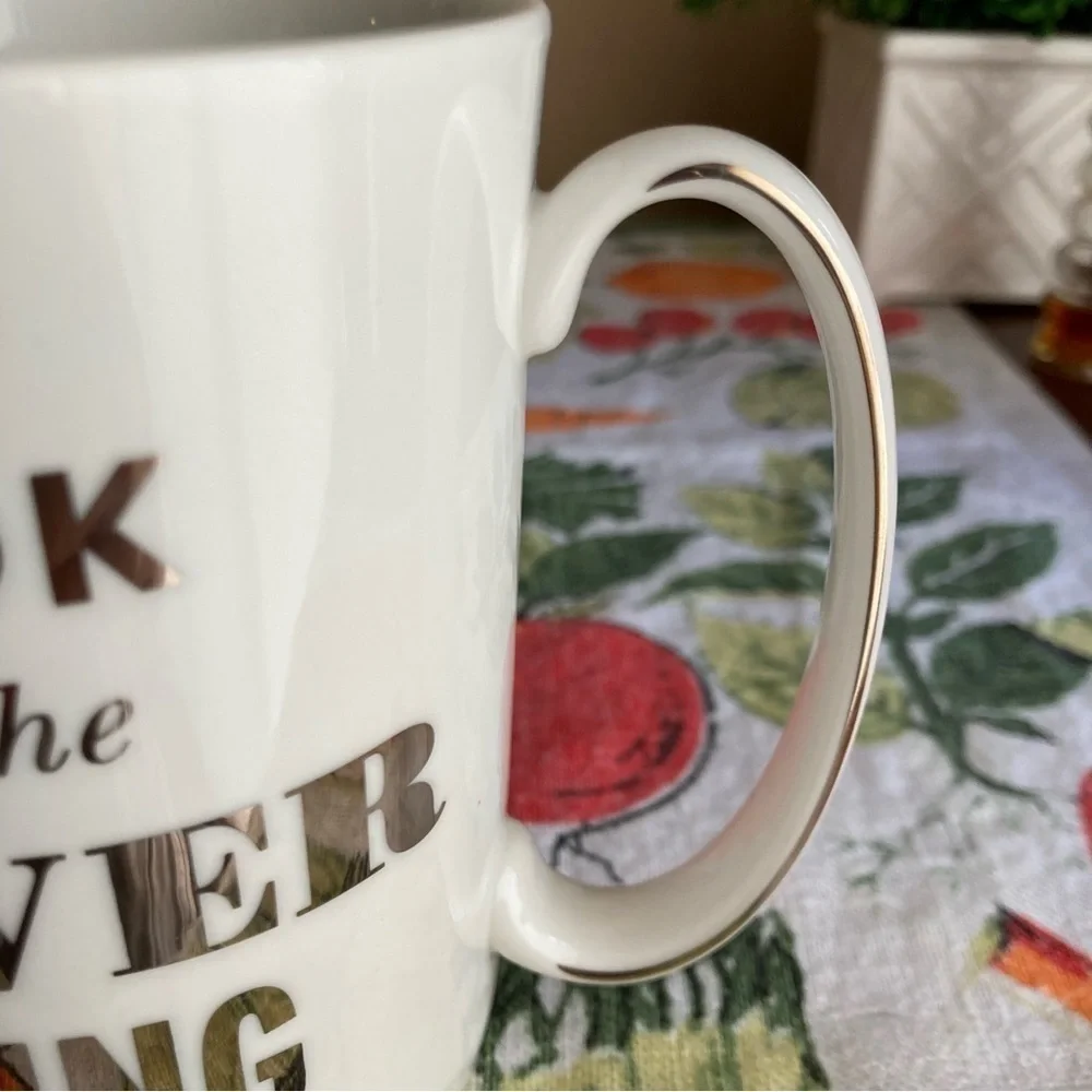 Kate Spade x Lenox Look for the Silver Lining mug